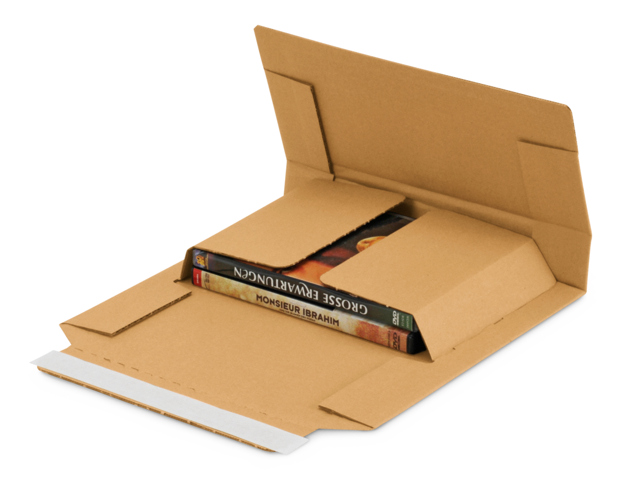 Kreuzverpackung / Buchverpackung MECAWELL® ECONOMY