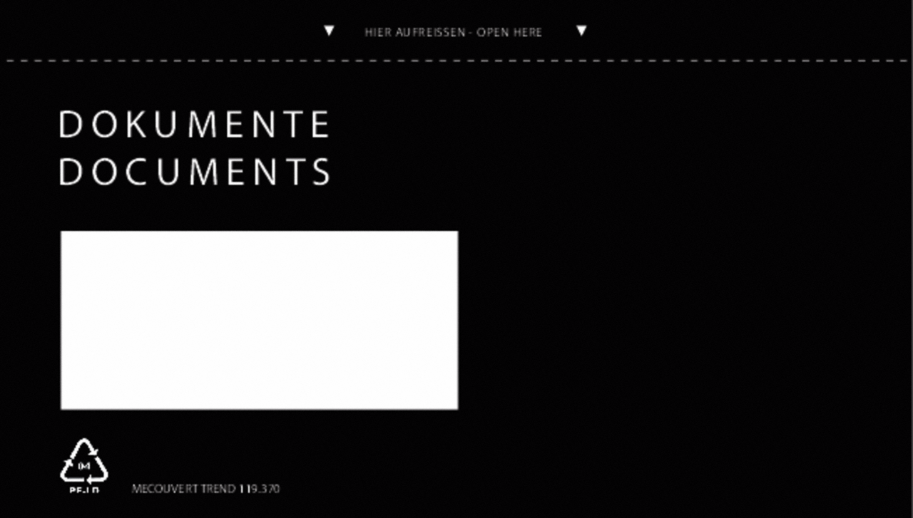 Dokumententaschen MECOUVERT® TREND DIN lang (C6/5)