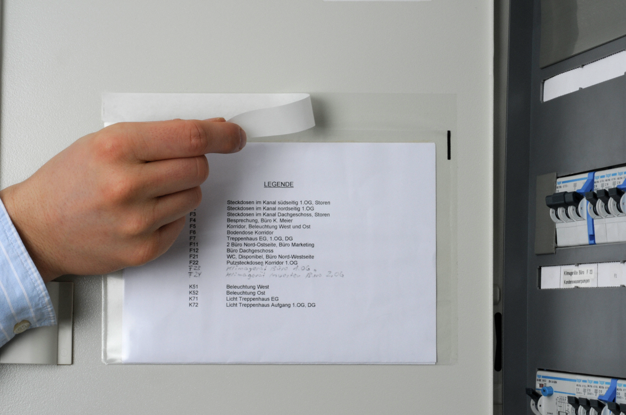 Begleitpapiertaschen MECABAG® mit Repetierverschluss