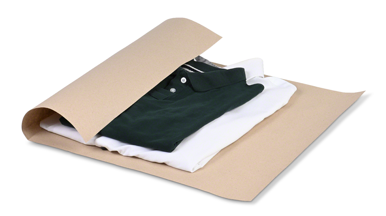 Verpackungsmaterial eignet sich zum Einwickeln und Verpacken