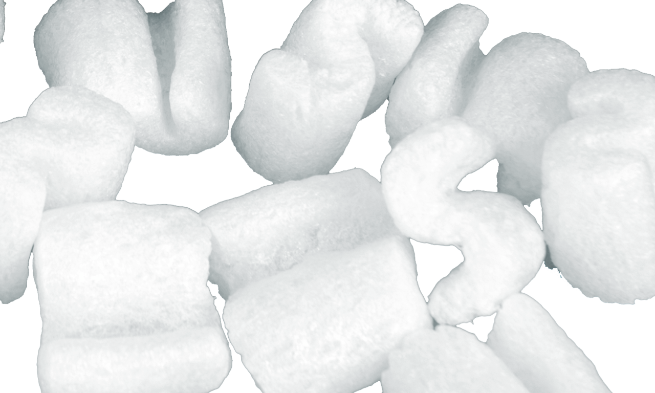 Verpackungschips aus Pflanzenstärke FILL-PAC
