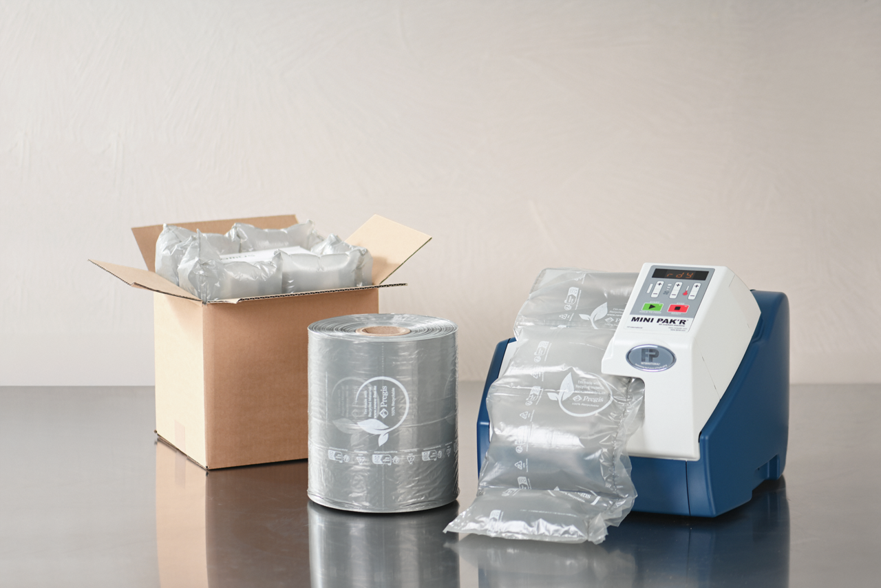 Die Maschine ist die optimale Lösung, um Polster- oder Füllmaterial herzustellen.