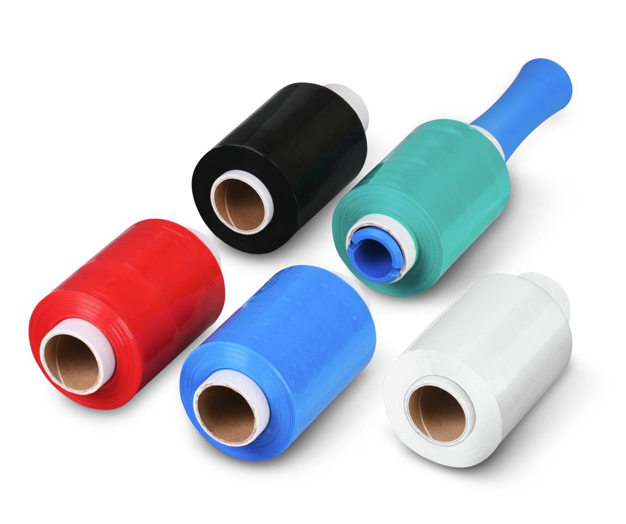 Bündelstretchfolie farbig, 23 µm x 150 lfm