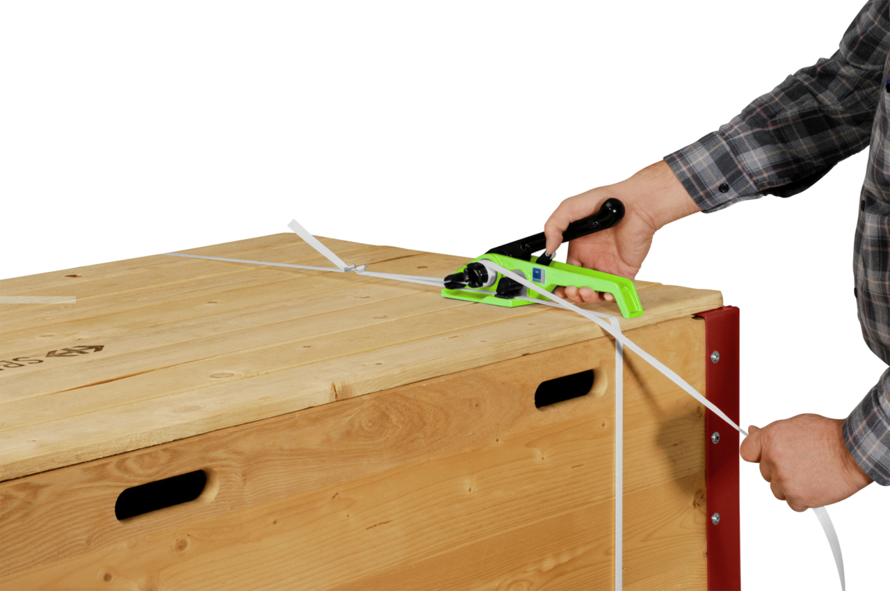 Bandspanner für Textil-Umreifungsband MECATEX®