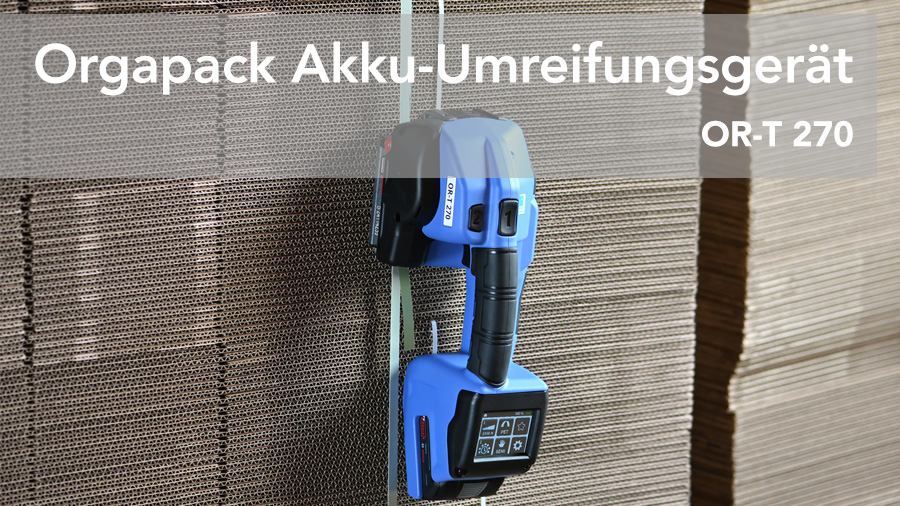 Orgapack Akku-Umreifungsgerät OR-T 270