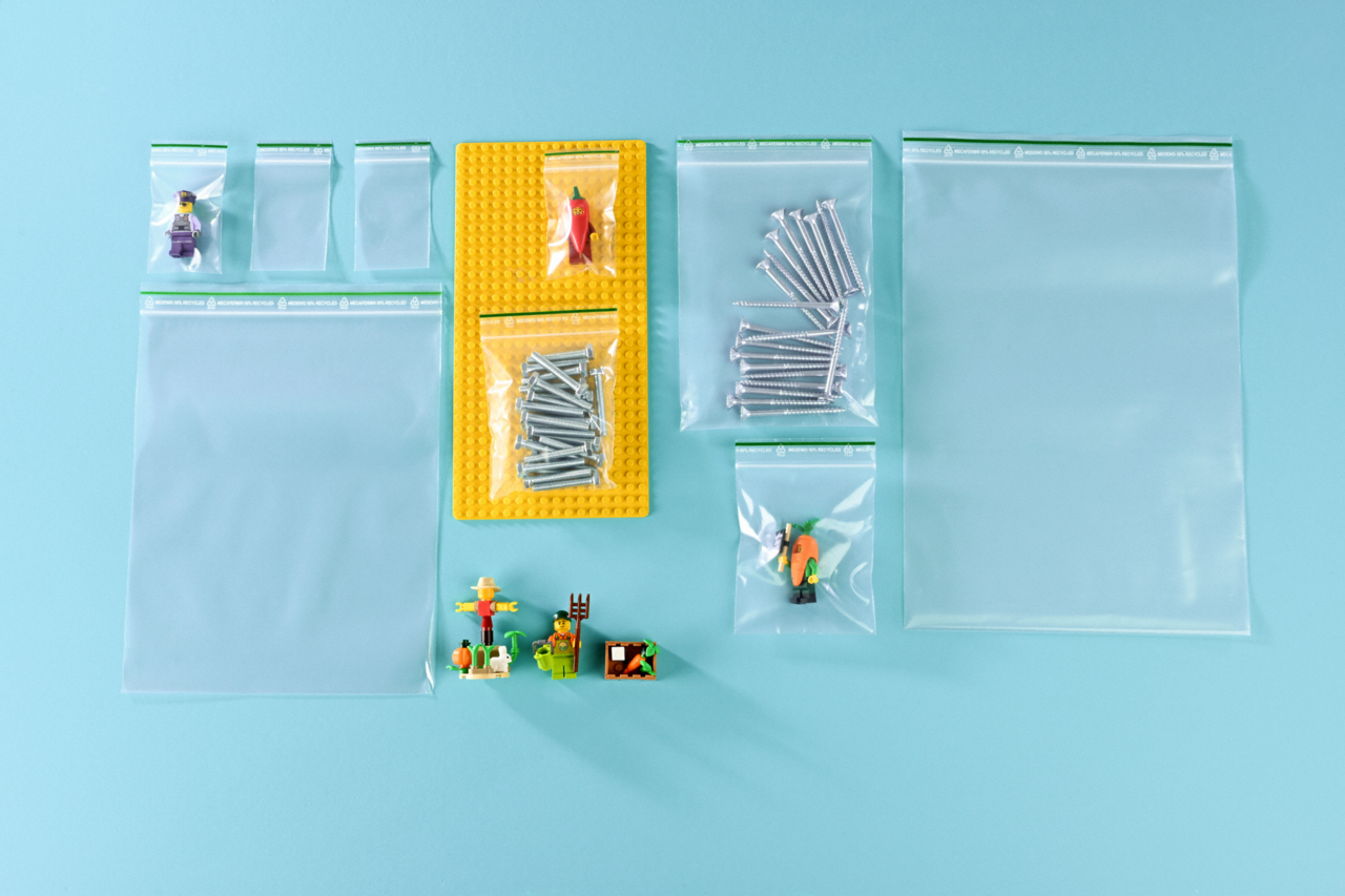 Druckverschlussbeutel MECAFERM® RECYCLING 100 µm neutral