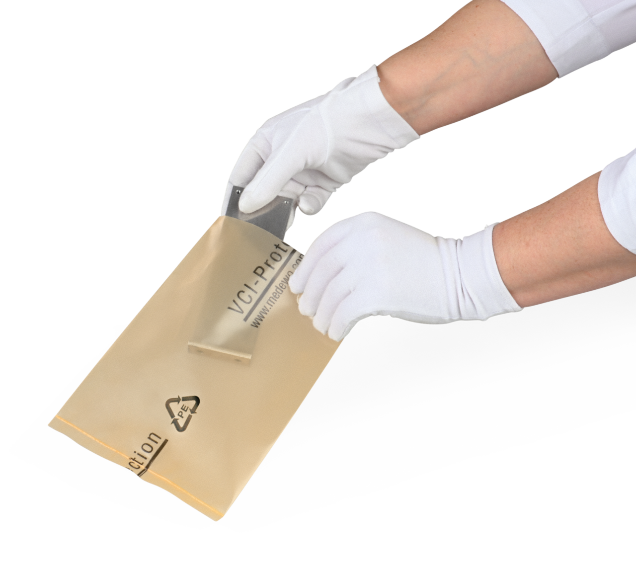 VCI-Korrosionsschutz-Flachbeutel aus LDPE