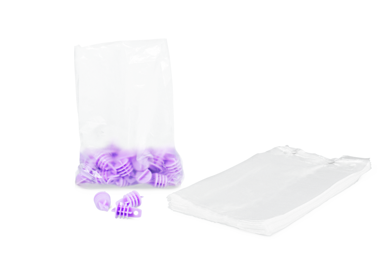 Seitenfaltenbeutel aus HDPE geblockt