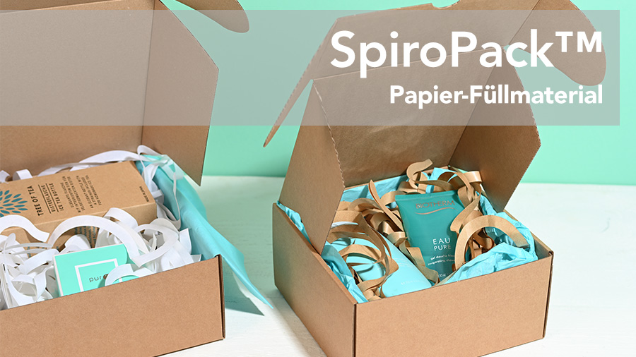 SpiroPack™ Papier-Füllmaterial