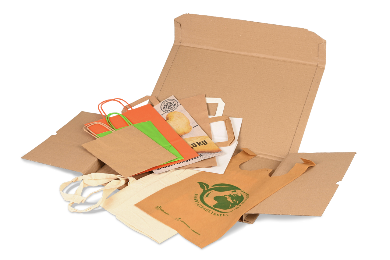 Gratis-Musterpaket «Tragetaschen»