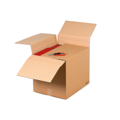 Faltschachtel höhenvariabel 2-wellig