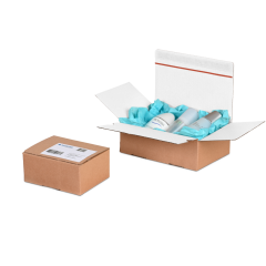 Automatikboden-Karton COMFORT-BOX, innen weiss