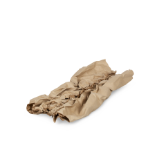 Papierpolster 2-lagig, 70+50 g/m&sup2;, 400&times;200&times;50 mm, GRAS-PAC Graspapier, natur