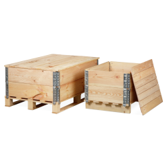 Holzaufsatzrahmen & Deckel f&uuml;r Paletten