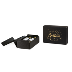 Flaschen-Geschenkkarton GOLDEN WISHES