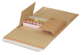 Kreuzverpackung / Buchverpackung braun MECAWELL® STRONG