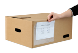 Offene Selbstklebehülle