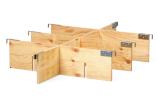 Rahmenteiler für Holzaufsatzrahmen