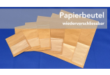 Papierbeutel wiederverschliessbar