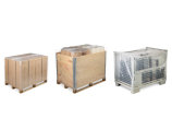 Für jede Paletten-Höhe die richtige Hülle. Ideal auch über Palettenrahmen oder zum Schutz von Gitterboxen.