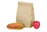 Lunchbag aus Kraftpapier