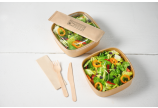 Besteckset aus Holz gewachst