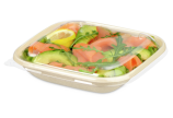 passend zur Schale aus Bagasse quadratisch