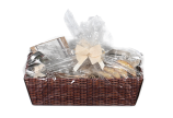 ideal auch zum Verschliessen von Präsenten oder Körben, die in Geschenkfolie eingepackt werden