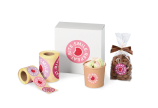 Farbkombination besonders geeignet für süsse Anwendungen wie Kuchen, Berliner, Cookies etc.