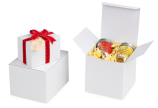 Geschenk- und Präsentationsbox weiss