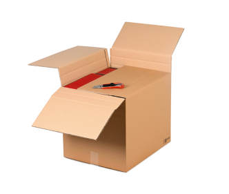 Faltschachtel höhenvariabel 2-wellig