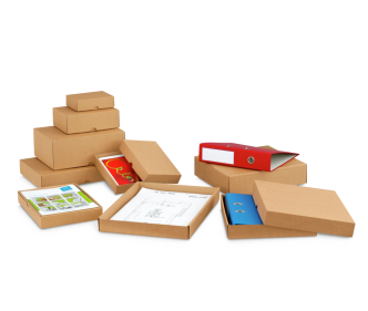 Stulpschachtel braun