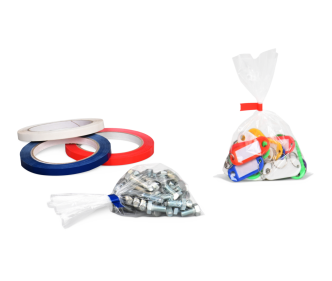 Selbstklebeband zu Beutelschliesser