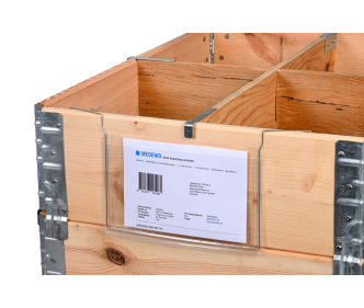 Drahtbügel-Tasche für Aufsatzrahmen / Regale