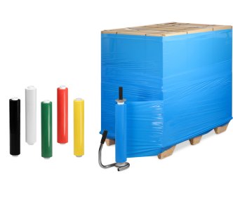 Handstretchfolie MECASTRETCH® farbig, 23 µm x 260-270 lfm