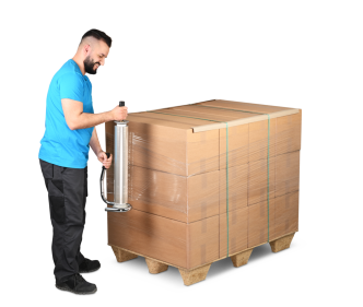 Handstretchfolie MECASTRETCH® RECYCLING, 12-15 µm x 300 lfm 