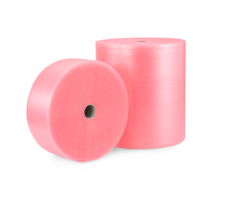 Luftpolsterfolie ANTISTATIC rosa