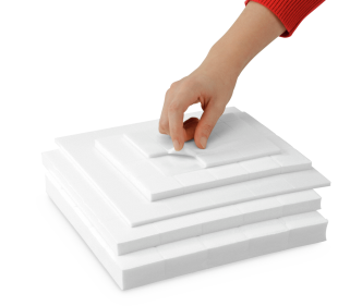 Schaumstoff-Klebepads CARO-POINT