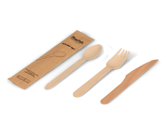 Besteck aus Holz gewachst