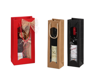 Geschenktasche mit Sichtfenster