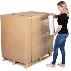 Handstretchfolie MECASTRETCH® vorgedehnt, 7-8 µm x 600 lfm