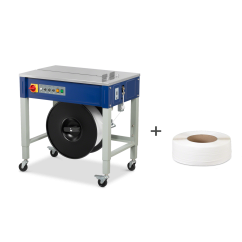 Umreifungsset 2 Rollen PP-Band + Umreifungsmaschine SM200/280
