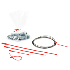 Blitzbinder aus Kunststoff