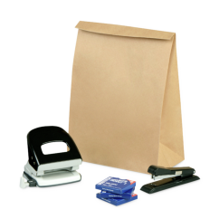 Lunchbag aus Kraftpapier