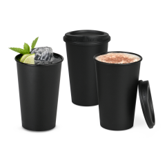 Mehrweg-Becher & Deckel ECO