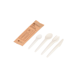 Besteck aus Zellstoff