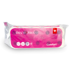Oeco Swiss Comfort Toilettenpapier, 3-lagig