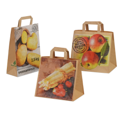  Papiertragetaschen für Kartoffeln
