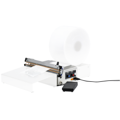 Tisch-Schweißgerät für den Profi-Einsatz – verschweißt einfach und sicher jede Art von thermoplastischen Folien aus PE oder PP