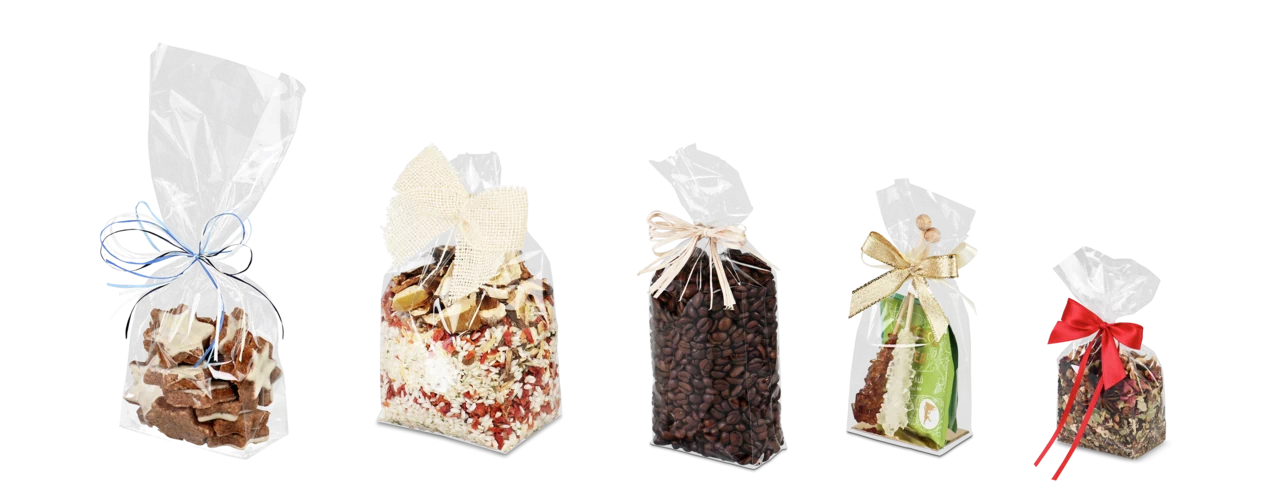 Blockbodenbeutel aus OPPA mit Aromaschutz